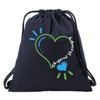 Physical Therapy Heart Physiotherapy PT Rehab Therapist Gift Drawstring Bag