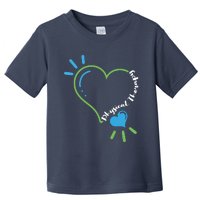 Physical Therapy Heart Physiotherapy PT Rehab Therapist Gift Toddler T-Shirt