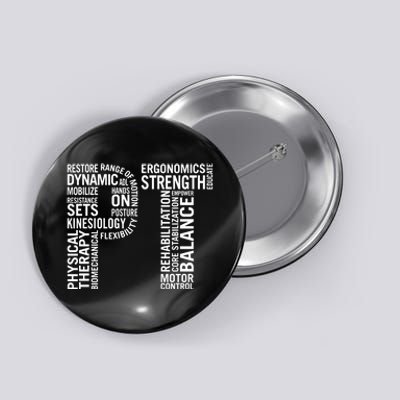 Physical Therapy Hoodie PT Month Physical Therapist Gift Button