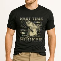 Part Time Hooker Fisher Funny Fishing Cute Gift Cooling Performance Crew T-Shirt
