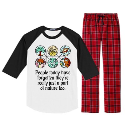 People Today Have Forgotten TheyRe Really Just Funny Design Raglan Sleeve Pajama Set