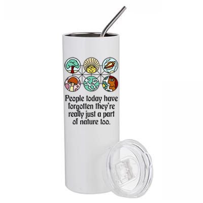 People Today Have Forgotten TheyRe Really Just Funny Design Stainless Steel Tumbler