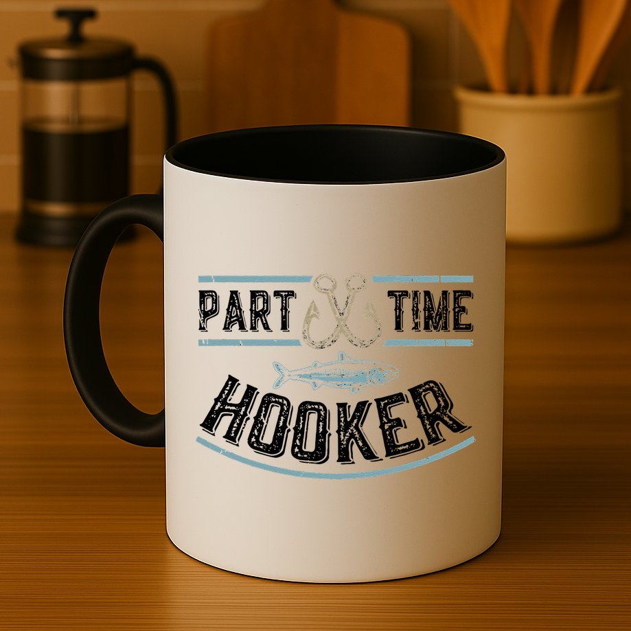 Part Time Hooker Fishing Mug