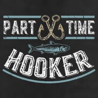 Part Time Hooker Fishing Golf Towel