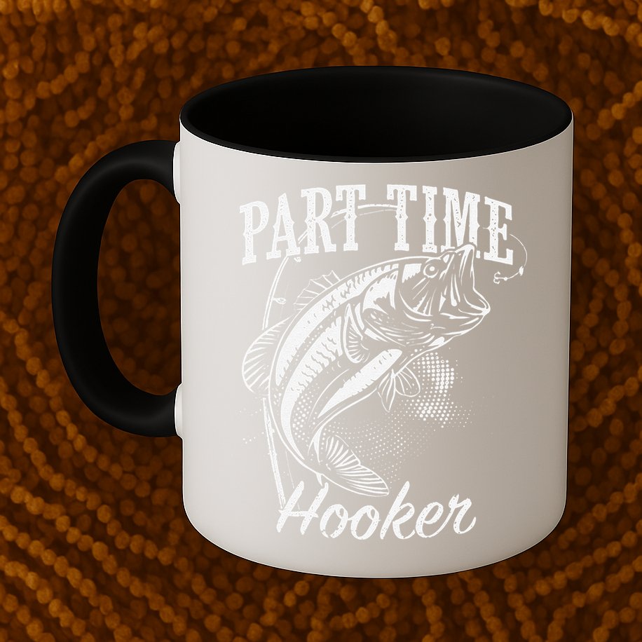 Part Time Hooker Fishing Mug