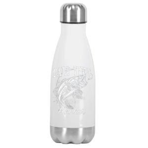 Part Time Hooker Fishing Stainless Steel Insulated Water Bottle