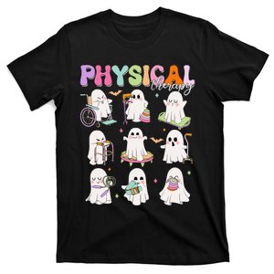 Physical Therapy Halloween Boo Ghost Spooky Season T-Shirt