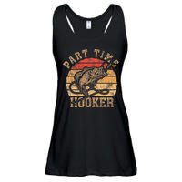 Part Time Hooker Funny Fishermen Sarcastic Joke For Dad Ladies Essential Flowy Tank