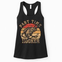 Part Time Hooker Funny Fishermen Sarcastic Joke For Dad Womens Tank Top