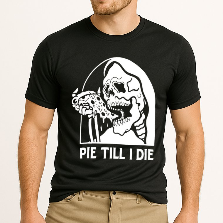 Pie Til I Die Grim Reaper Performance Shirt