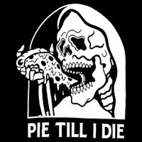 Pie Til I Die Grim Reaper Drawstring Bag