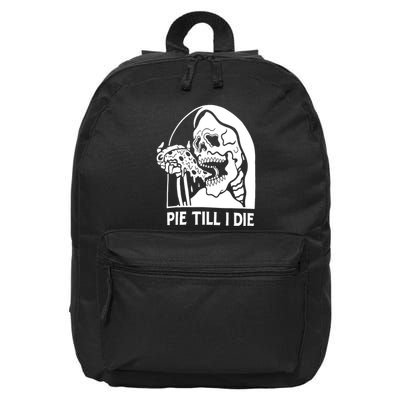 Pie Til I Die Grim Reaper 16 in Basic Backpack