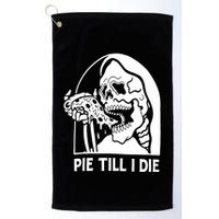 Pie Til I Die Grim Reaper Golf Towel