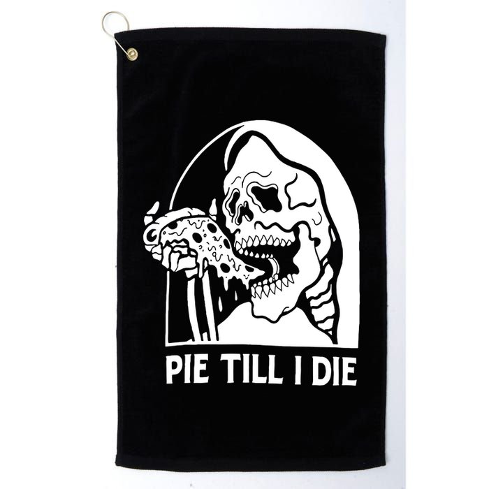 Pie Til I Die Grim Reaper Golf Towel