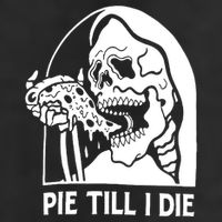 Pie Til I Die Grim Reaper Golf Towel