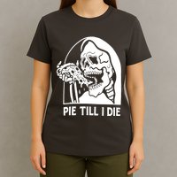 Pie Til I Die Grim Reaper T-Shirt