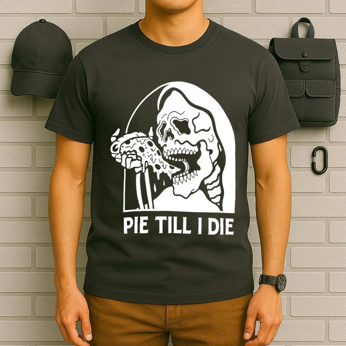 Pie Til I Die Grim Reaper T-Shirt