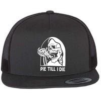 Pie Til I Die Grim Reaper Flat Bill Trucker Hat