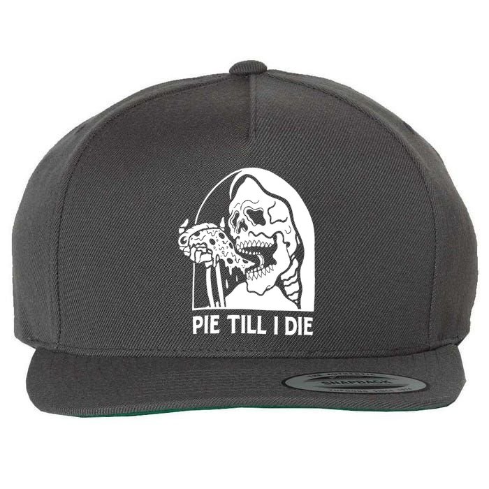 Pie Til I Die Grim Reaper Wool Snapback Cap