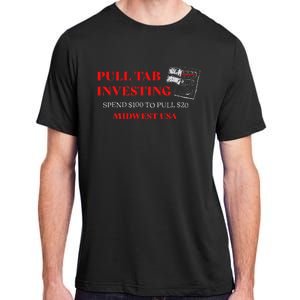 Pull Tab Investing Adult ChromaSoft Performance T-Shirt