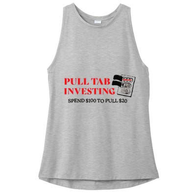 Pull tab investing spend $100 to pull $20 Ladies PosiCharge Tri-Blend Wicking Tank