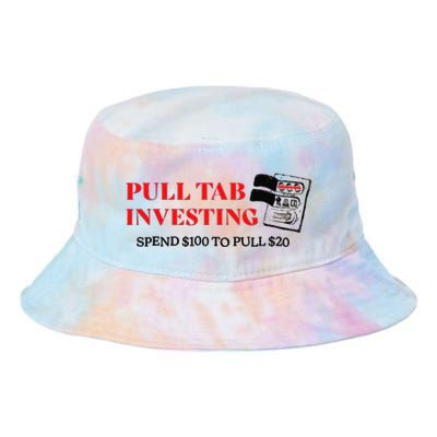 Pull tab investing spend $100 to pull $20 Tie Dye Newport Bucket Hat