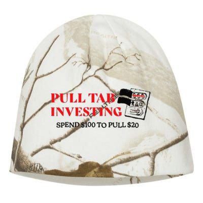 Pull tab investing spend $100 to pull $20 Kati - Camo Knit Beanie