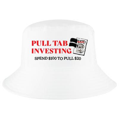 Pull tab investing spend $100 to pull $20 Cool Comfort Performance Bucket Hat