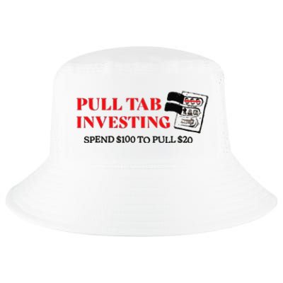 Pull tab investing spend $100 to pull $20 Cool Comfort Performance Bucket Hat