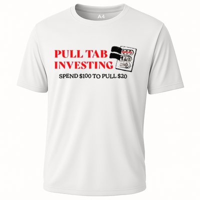 Pull tab investing spend $100 to pull $20 Performance Shirt