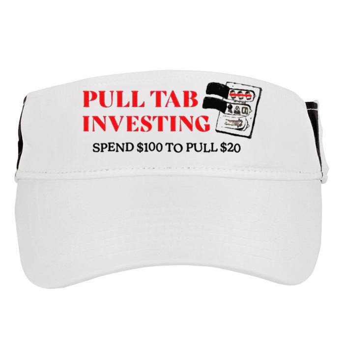 Pull tab investing spend $100 to pull $20 Adult Drive Performance Visor