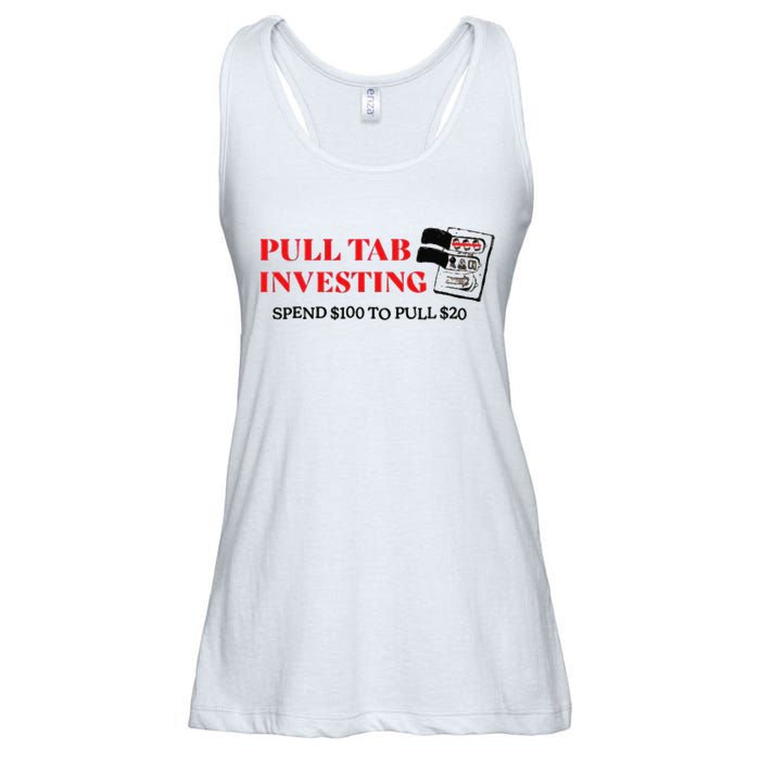 Pull tab investing spend $100 to pull $20 Ladies Essential Flowy Tank