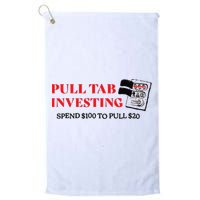 Pull tab investing spend $100 to pull $20 Golf Towel