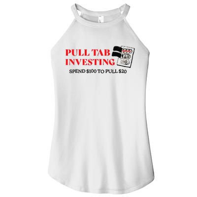 Pull tab investing spend $100 to pull $20 Women's Perfect Tri Rocker Tank