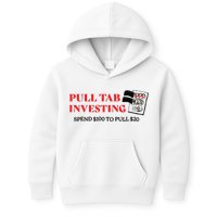 Pull tab investing spend $100 to pull $20 Kids Hoodie