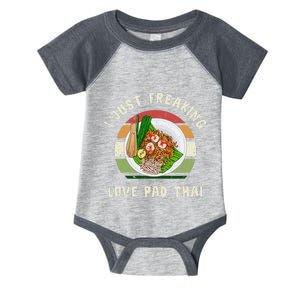 Pad Thai I Just Freaking Love Pad Thai Thailand Food Infant Baby Jersey Bodysuit