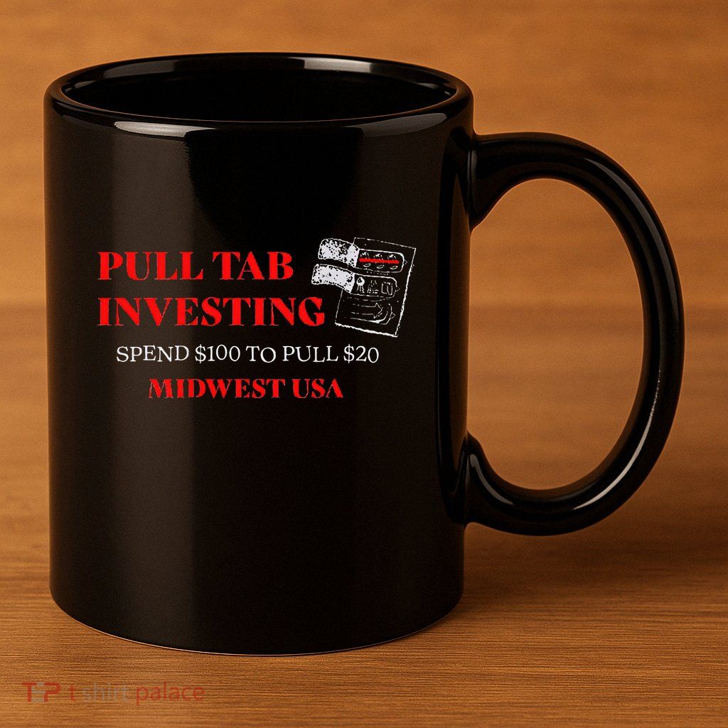 Pull Tab Investing 11oz C Handle Ceramic Mug