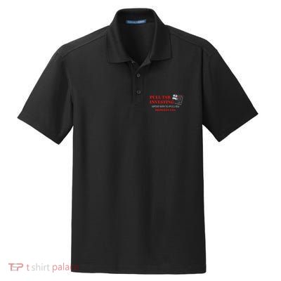 Pull Tab Investing Dry Zone Grid Polo