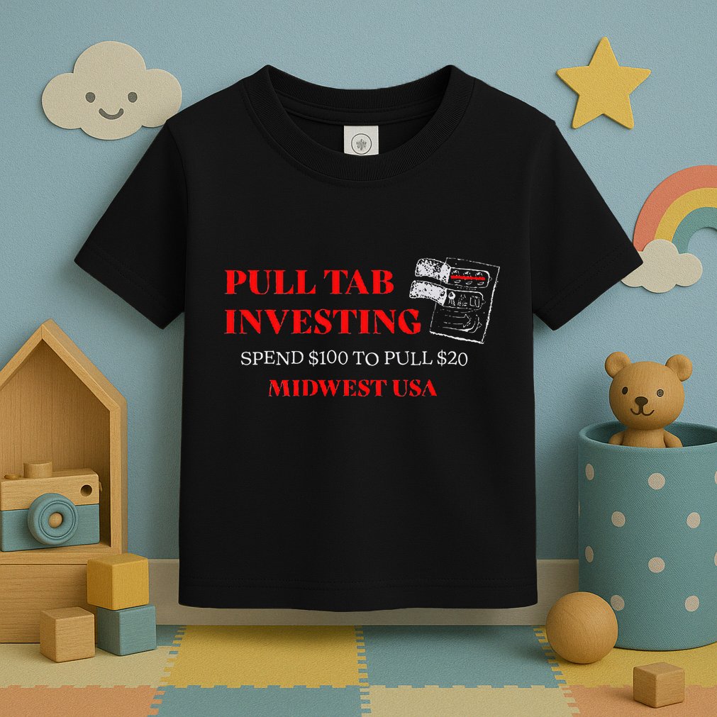 Pull Tab Investing Toddler T-Shirt