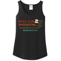 Pull Tab Investing Spend $100 To Pull $20 Midwest Usa Ladies Essential Tank