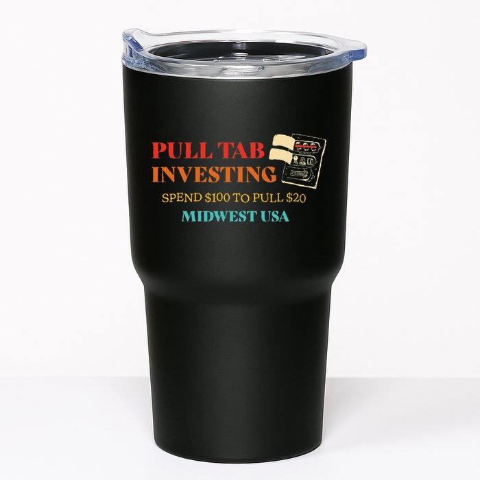 Pull Tab Investing Spend $100 To Pull $20 Midwest Usa Tumbler