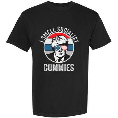 Pro Trump I Smell Commies Garment-Dyed Heavyweight T-Shirt