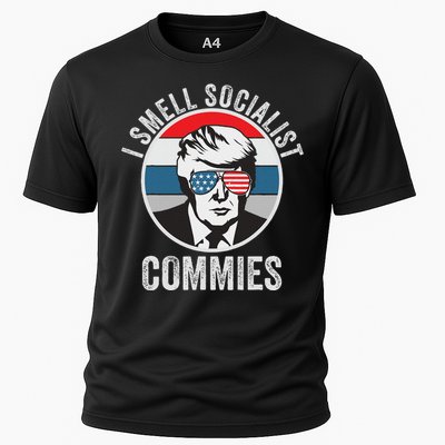 Pro Trump I Smell Commies Cooling Performance Crew T-Shirt