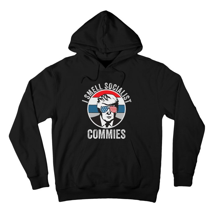 Pro Trump I Smell Commies Hoodie