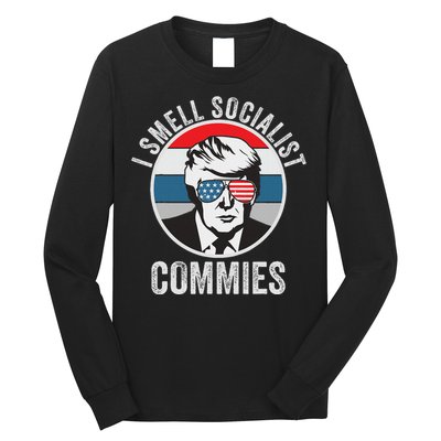 Pro Trump I Smell Commies Long Sleeve Shirt