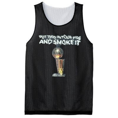 Put This In Your Pipe And Smoke It Mesh Reversible Basketball Jersey Tank