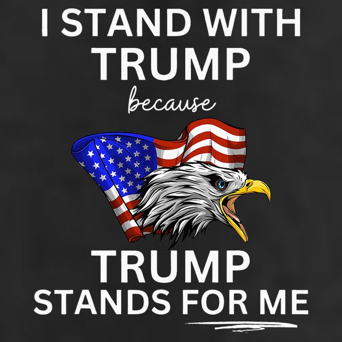 Pro TRUMP I Stand With Trump He Stands FOR Me Vote Trump Cool Comfort Performance Bucket Hat