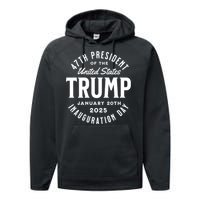 President Trump Inauguration Day 2025 Performance Fleece Hoodie