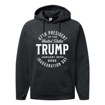 President Trump Inauguration Day 2025 Performance Fleece Hoodie