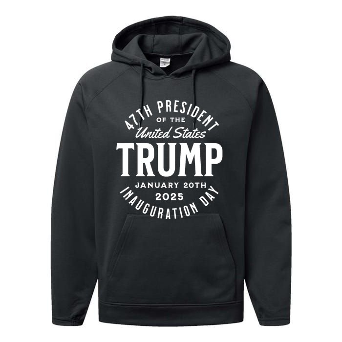 President Trump Inauguration Day 2025 Performance Fleece Hoodie